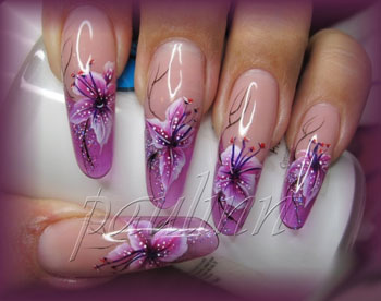 pose d´ongle acrylique pipe
