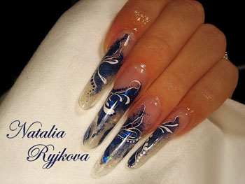 pose d´ongle acrylique pipe