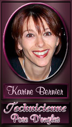 Technicienne en pose d´ongles Karine
