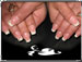 pose d'ongles acrylique français